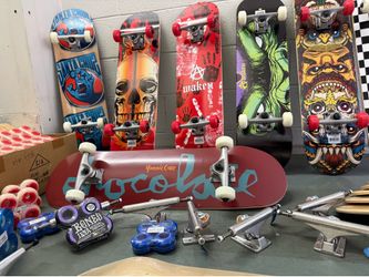 Skateboard and decks