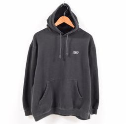 Black Vintage Reebok Hoodie
