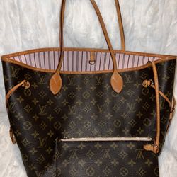 Louis Vuitton Neverfull MM- RARE Rose Ballerine
