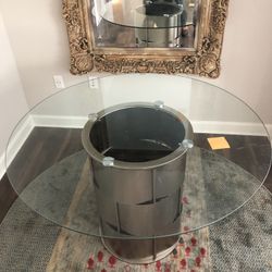 Dining Table With Glass Top
