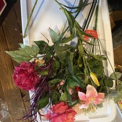 Faux Flowers (New With Tags)