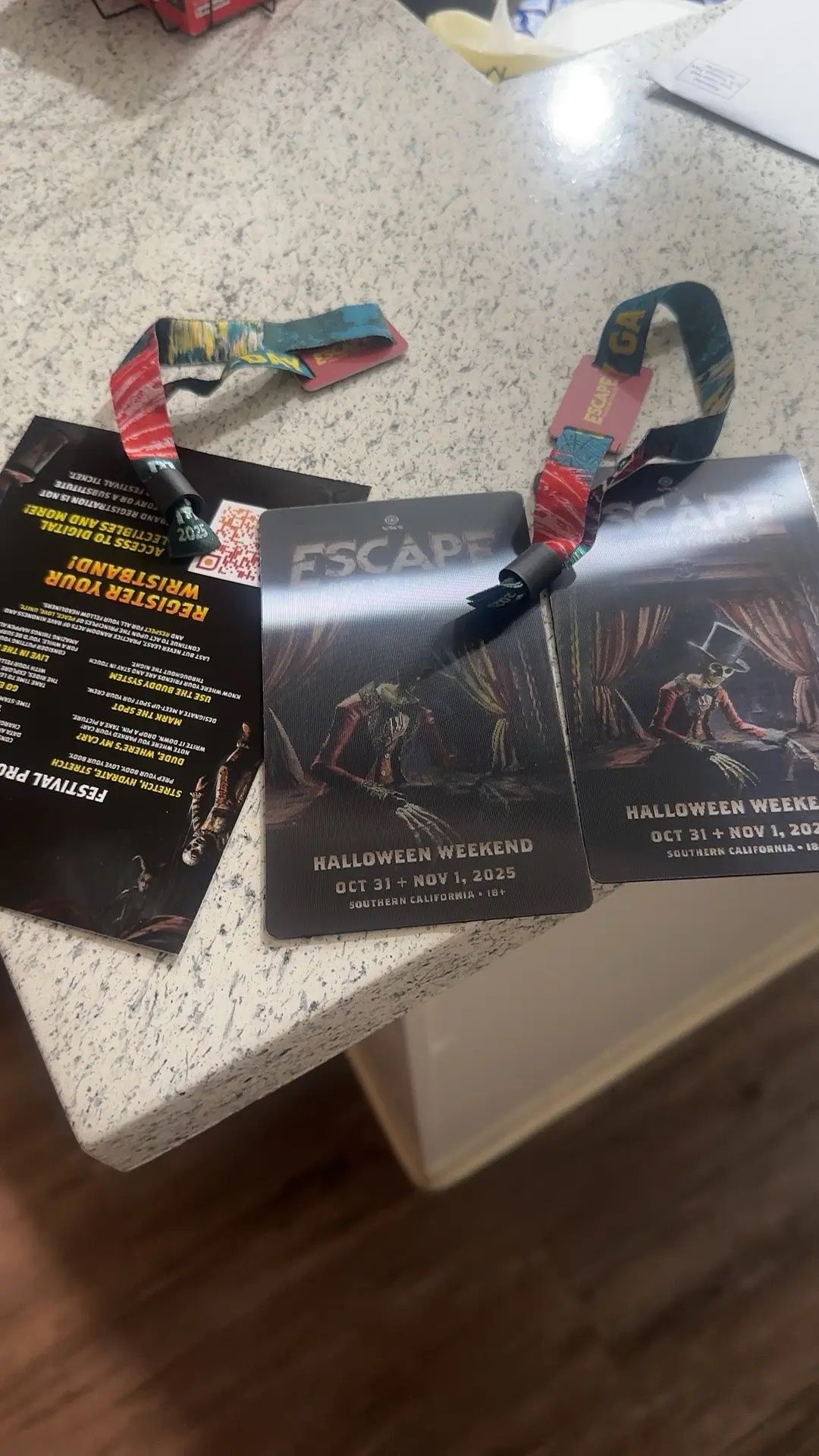Escape GA tickets 
