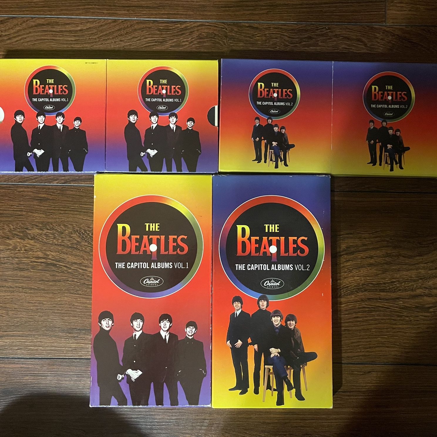 The Beatles The Capitol Albums Vol 1 & 2 Complete Box Sets