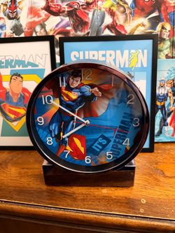 Boys Superhero room decor and twin bedding