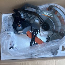 Ridgid 12” Dual bevel Miter Saw