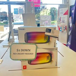 JBL Pulse 5 Bluetooth Speaker - 90 DAY WARRANTY - $1 DOWN - NO CREDIT NEEDED 