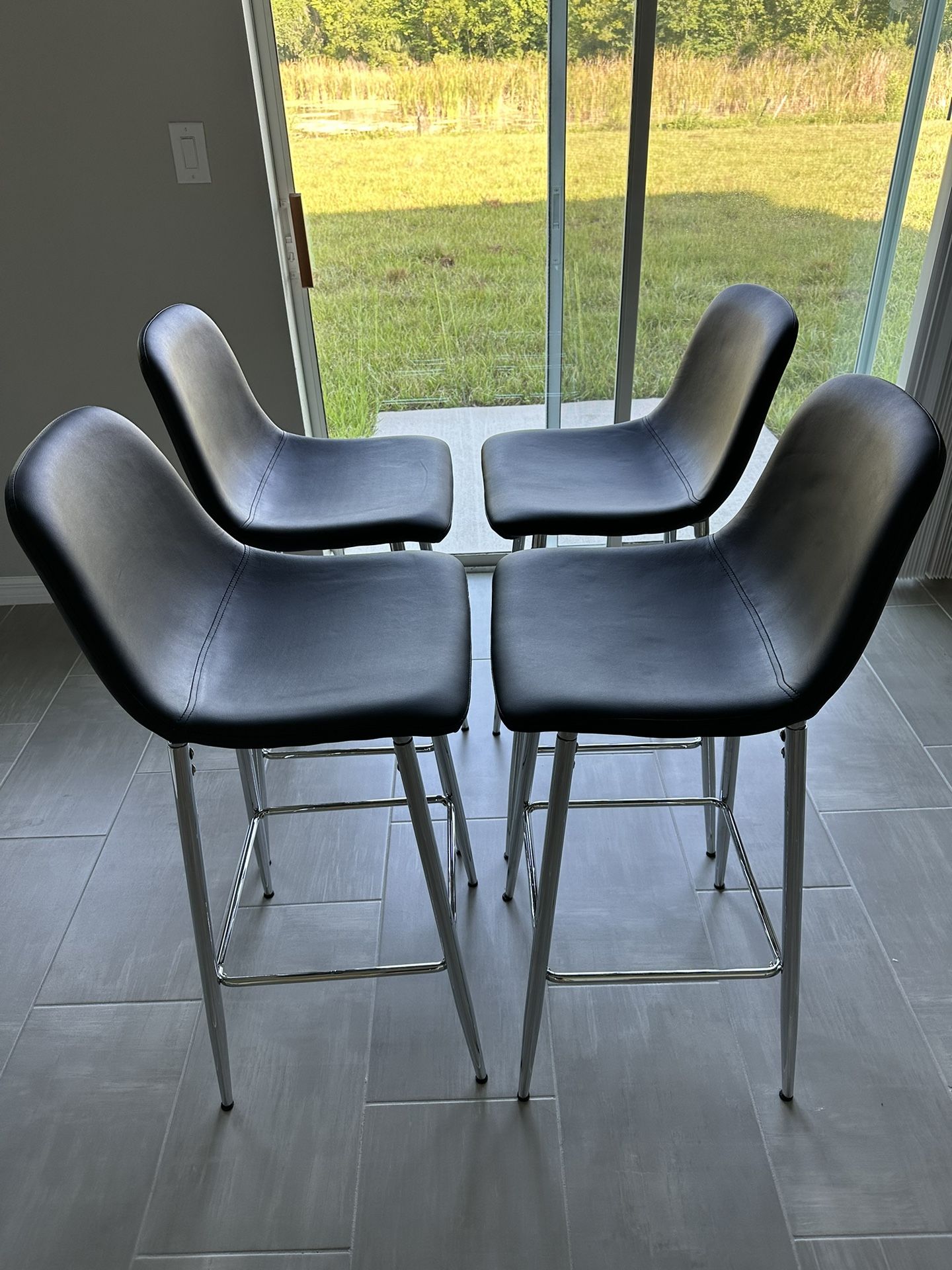 NEW - Set of 4 Counter Height Chairs