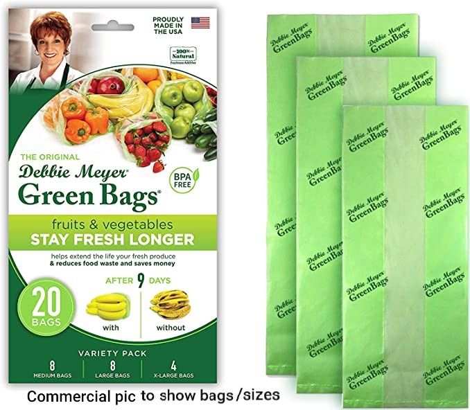 *NEW* DEBBIE MEYER Green Bags Variety Pack - 20 Bags