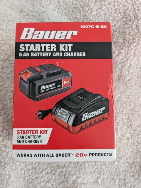 Bauer 20v Starter Kit