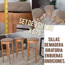 Wood Stools
