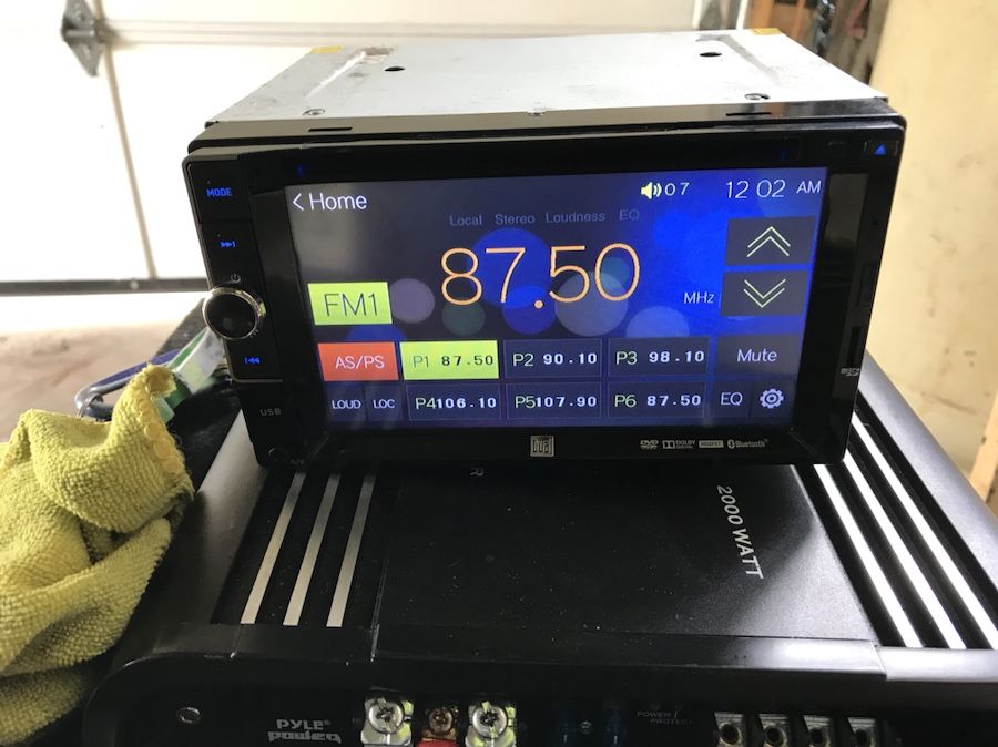Dual dvd radio - xdvd210bt