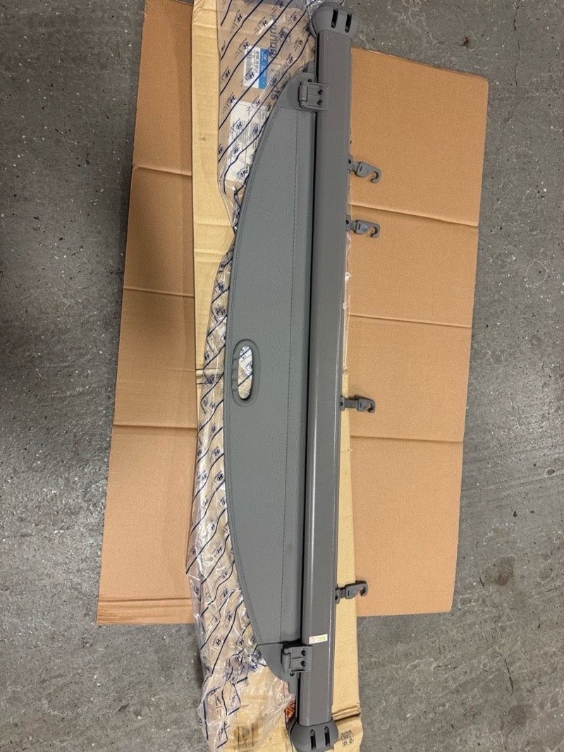 Genuine OEM Cargo Screen Shade Beige (08180-2B101-J9) 2009-2012 Hyundai Santa Fe