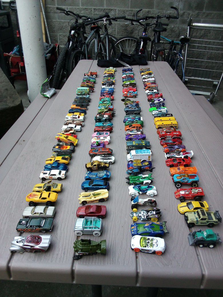 hot wheels and matchboxcars