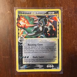 Pokemon Charizard Gold Star Delta Species 100/101 Dragon Frontiers Holo