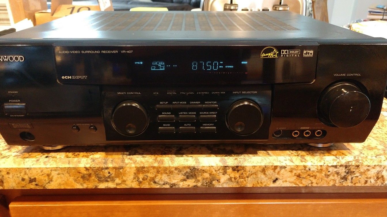 Kenwood VR407 Surround Receiver for Sale in Spirit Lake, ID OfferUp