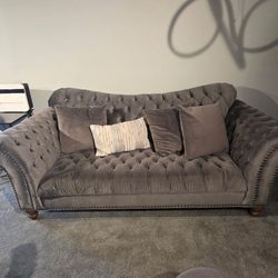 Gray Sofa And Chase