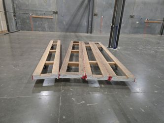 Wooden Rolling Platform Dolly