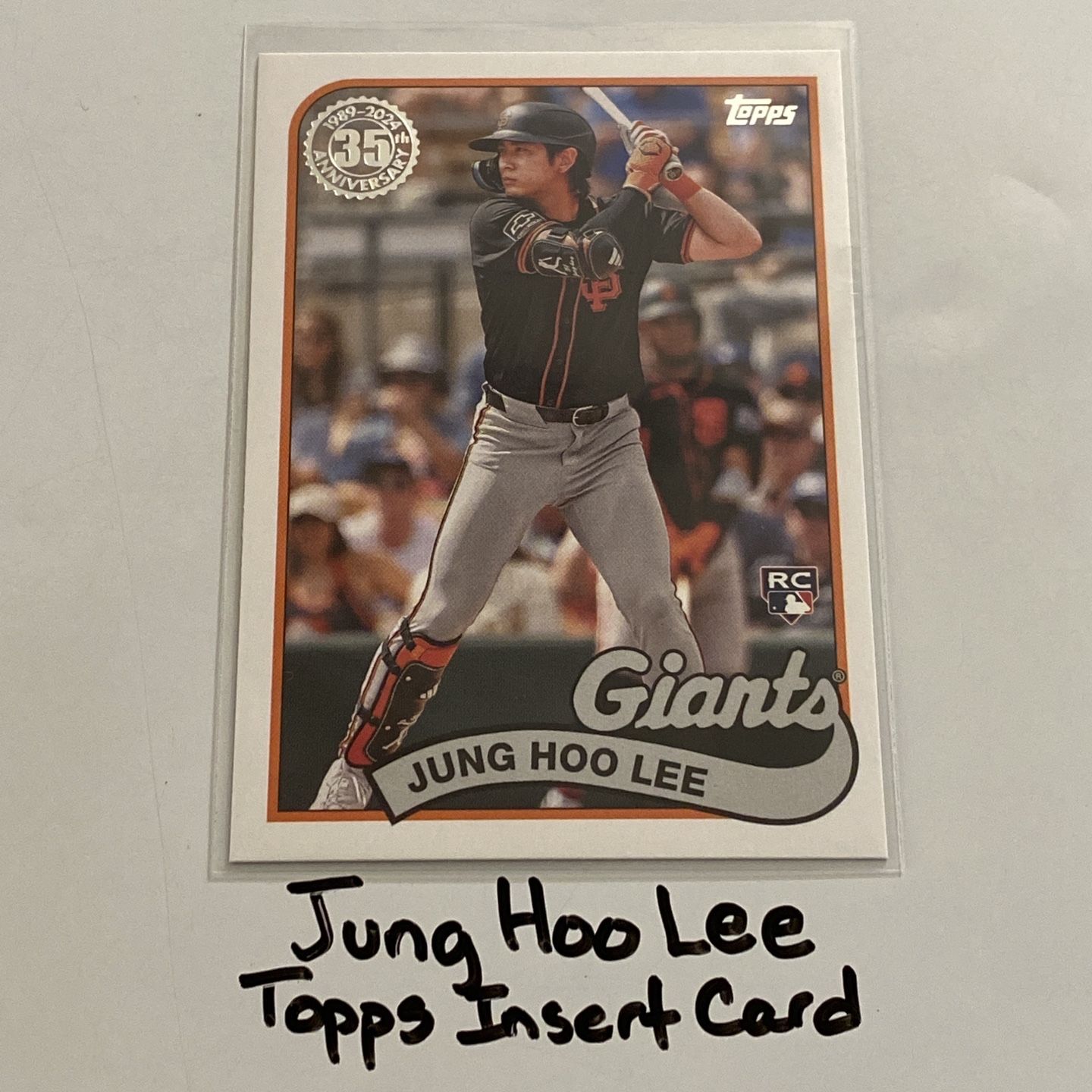 Jung Hoo Lee San Francisco Giants Outfielder Topps Short Print 