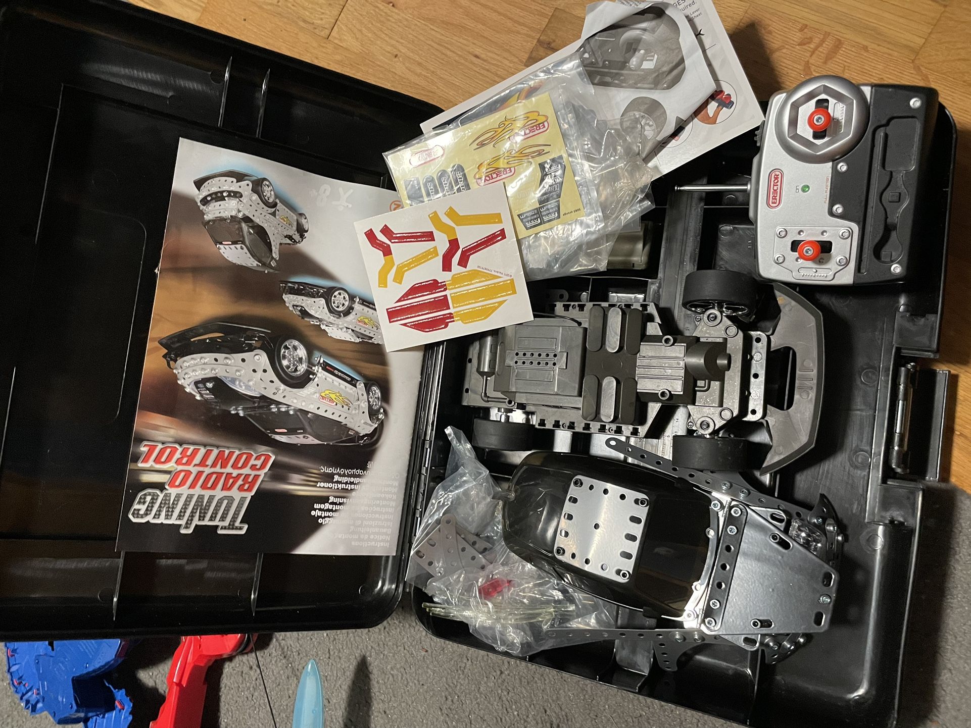Erector RC Tuning Car Kit - Incomplete