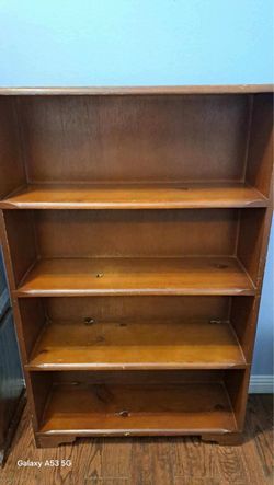 Wood Bookcase