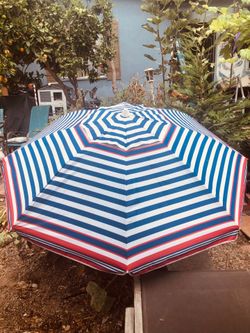 Large 7 foot beach umbrella