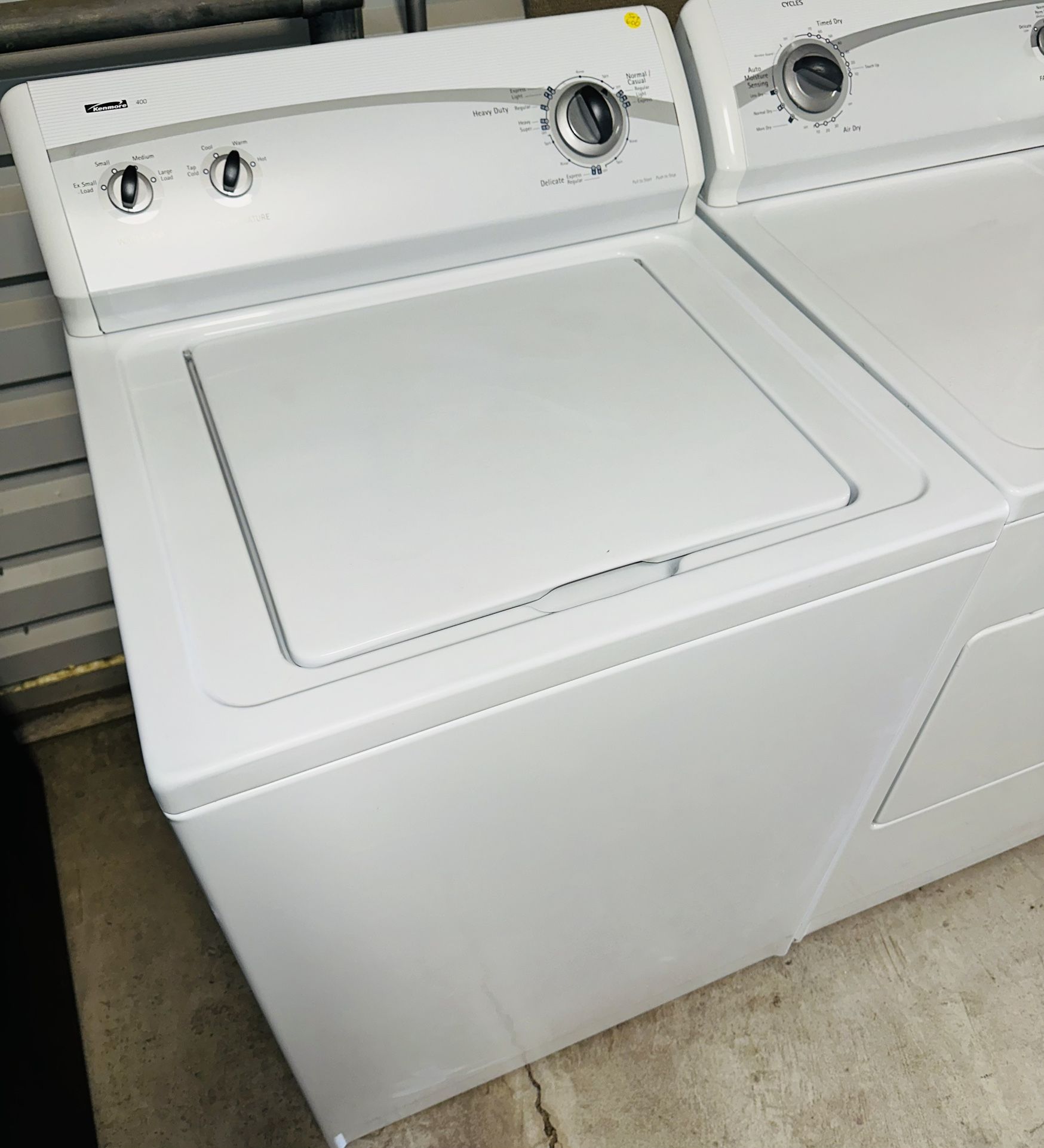 Super capacity Kenmore Washer