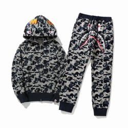 Bape Sweats And Hoodie.