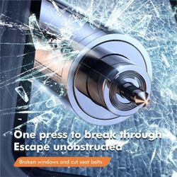 Auto Emergency Glass Window Breaker & Seat Belt Cutter