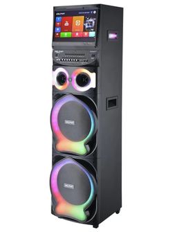 Dolphin KaraokeBox 2120: Dual 12" Bluetooth Karaoke Speaker