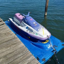 Jet Ski Lift And 1994 Yamaha Waverunner 