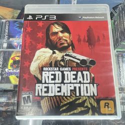 Red Dead Redemption PS3 $20-$25 Each Gamehogs 11am-7pm