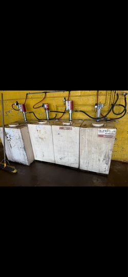 oil change with above ground system