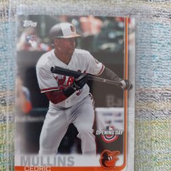 Cedric Mullins Baseball Card Collection!!
