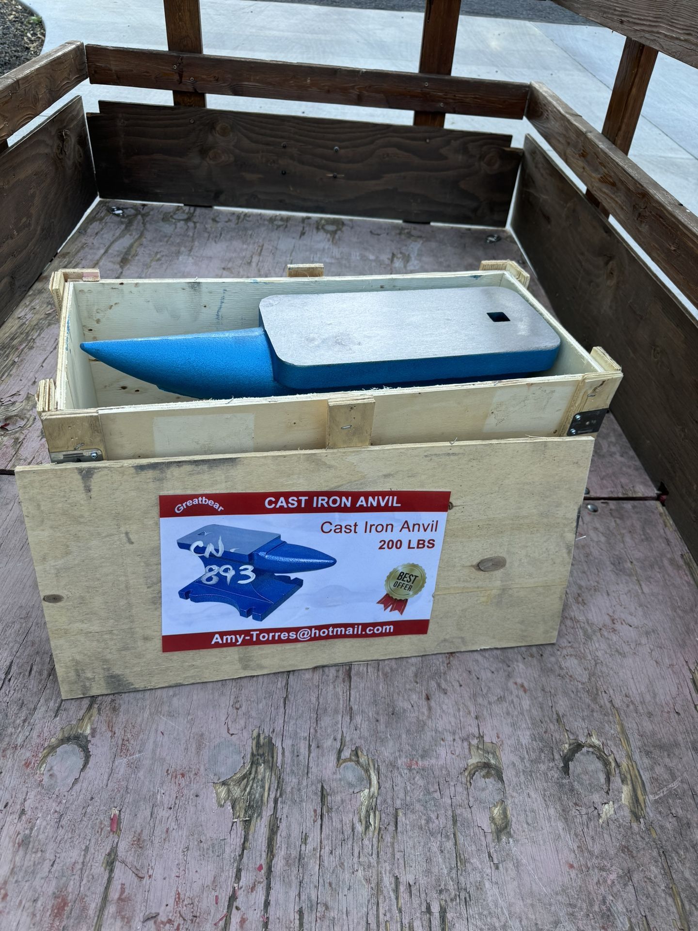 200 Lb Anvil