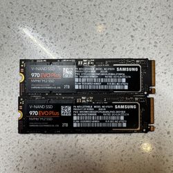 Samsung 970 Evo plus 2tb SSD