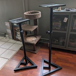Height-Adjustable Speaker Monitor Stands