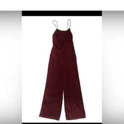 Urban Outfitters Open Back Fashion Jumpsuit 