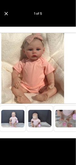 NEW 8inch Reborn Baby Doll Soft Body 100% Handmade 3D Skin With Visbile Veins