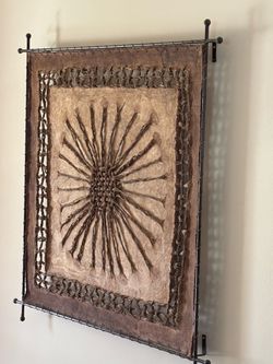 Handmade Fiber Art Wall Hanging