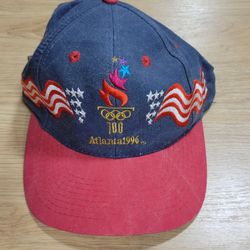 Vintage Atlanta 1996 Olympics Adjustable Hat