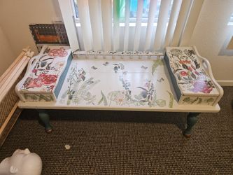 Floral Craft/Coffee Table