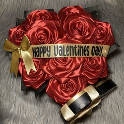 Heart Shaped Box With Ribbon Flowers The Perfect Gift This Valentines Day 