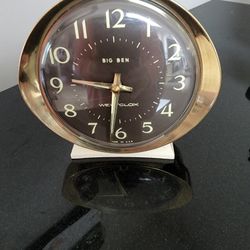 Vintage Bigben Westclock Alarm Clock