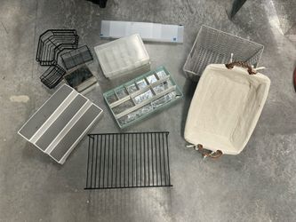 Misc. Household Storage & Organizing Items