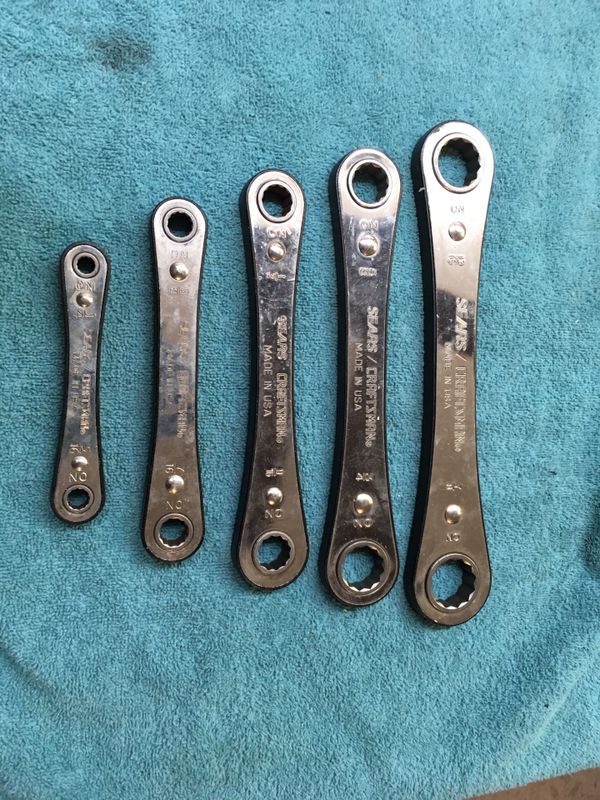 Vintage Craftsman Ratcheting box end wrenches for Sale in Fort Worth