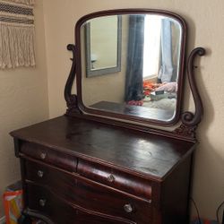 Antique Farm Dresser