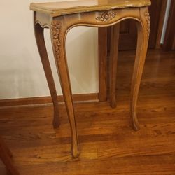 Vintage Antique Shalf, Nightstand Table 