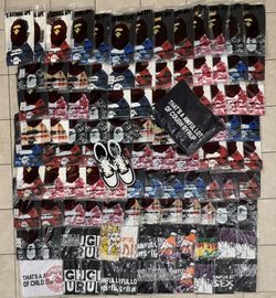 (❌SOLD❌) Bape & ALOCS Awful Lot Of Cough Syrup Shirt