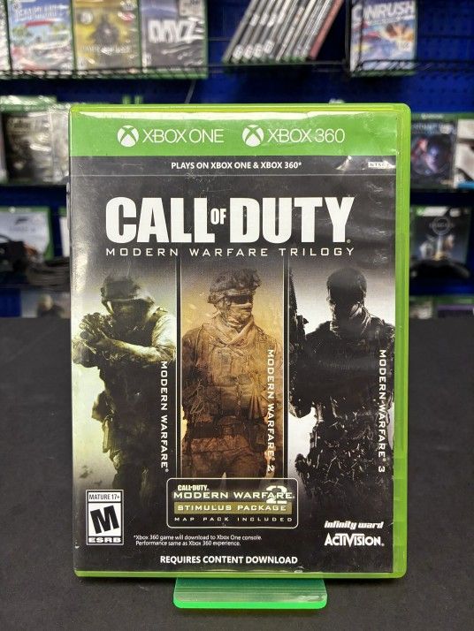 Call of Duty Modern Warfare Trilogy for Xbox 360 and Xbox One