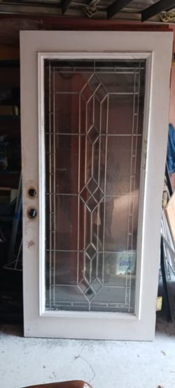 Door Wood With Glass
